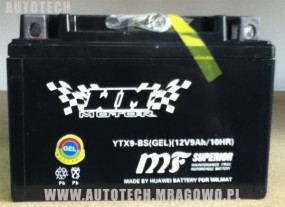  Akumulator motocyklowy (Gel) YTX9L-BS