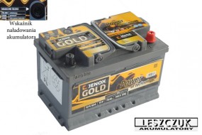 Akumulator12V 75Ah 700A Jenox Gold Śląskie Promocja