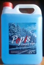  Płyn zimowy do spryskiwaczy 5L. "POPIS"