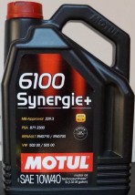  Olej Motul 6100 Synergie+ 10W40 5L Półsyntetyczny